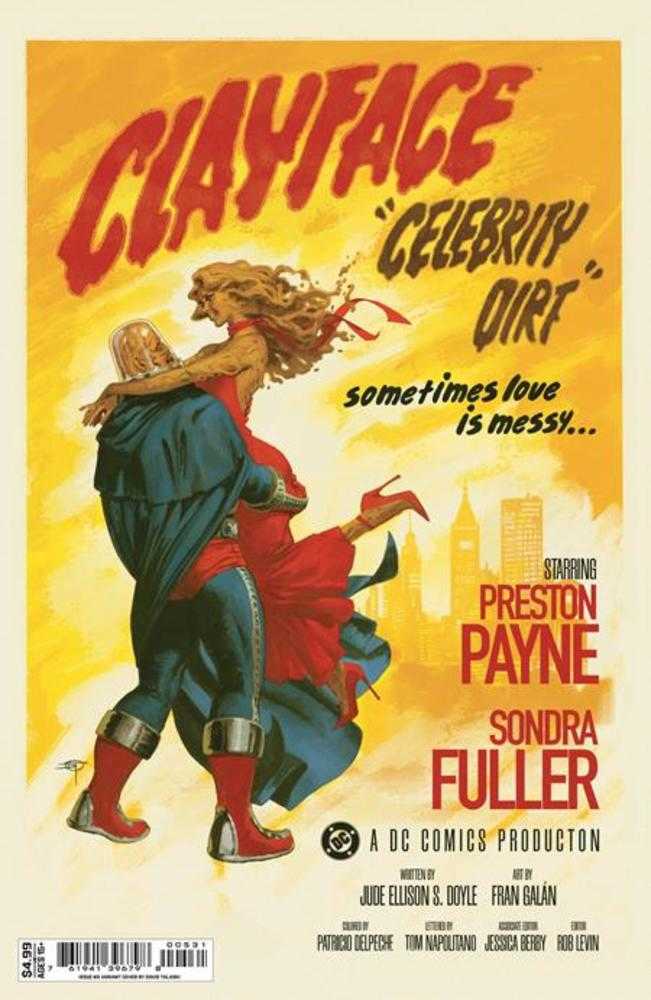 Clayface Celebrity Dirt #5 (Of 6) Cover C David Talaski Card Stock Variant