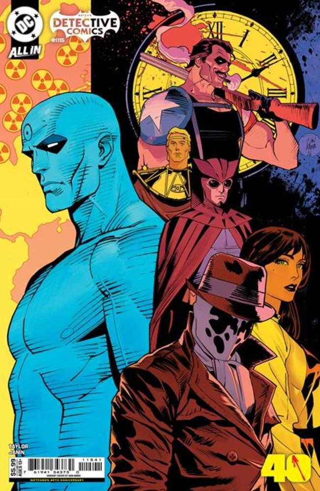 Detective Comics #1115 Cover D Dan Mora Watchmen 40 Th Anniversary Card Stock Variant