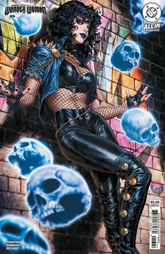 Df Absolute Wonder Woman #16 2nd Print Variant Signed By Mark Brooks