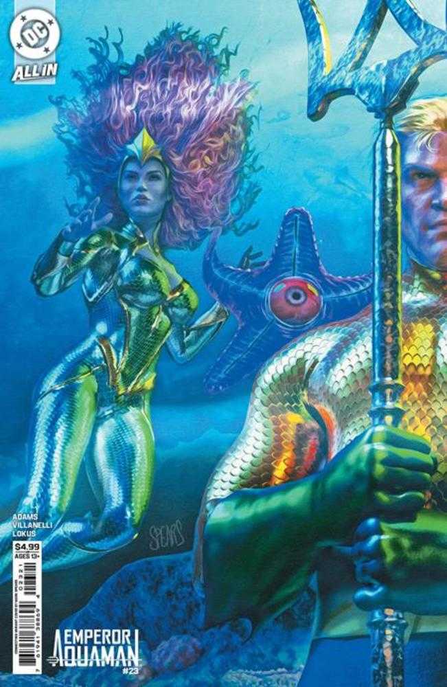 Emperor Aquaman #23 Cover B Mark Spears Left Connecting Card Stock Variant