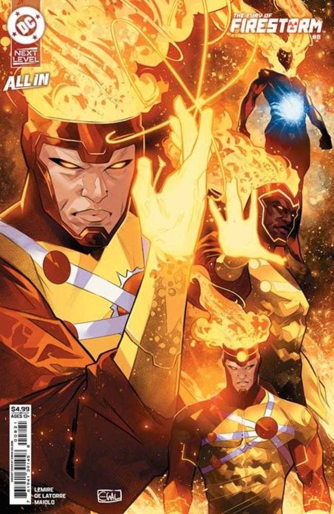 Fury Of Firestorm #8 (Of 9) Cover B Edwin Galmon Card Stock Variant