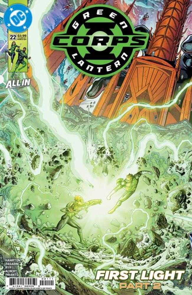 Green Lantern Corps #22 Cover A Fernando Pasarin & Oclair Albert Connecting (Green Lantern First Light)