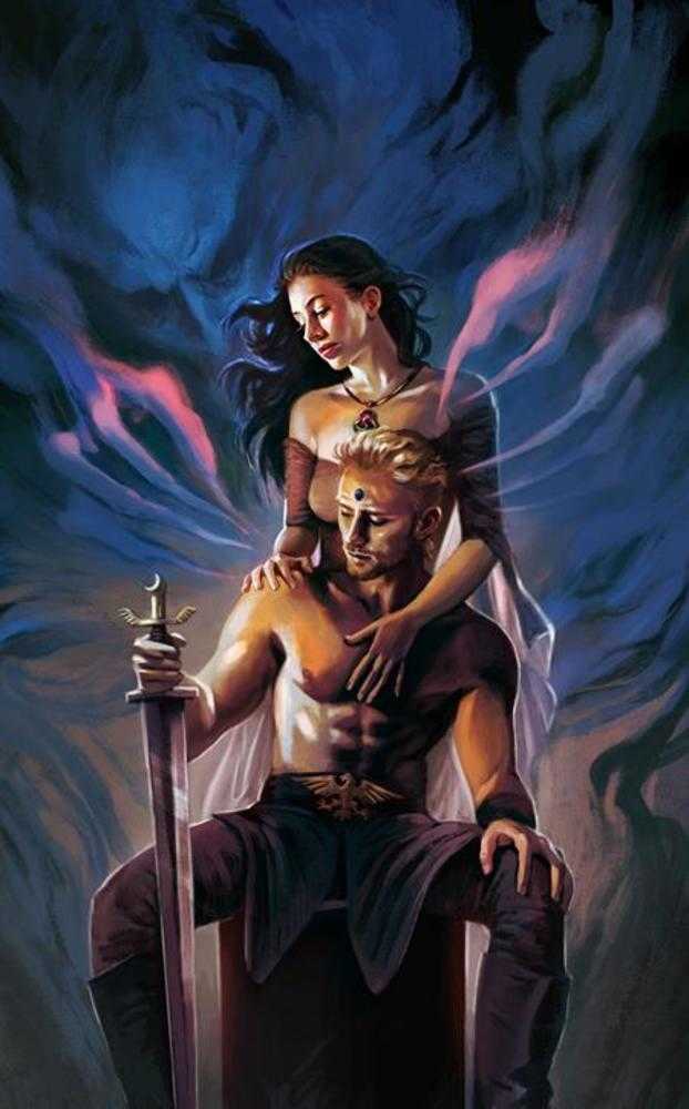 Hawkmoon The Mad Gods Amulet #2 (Of 2) Cover C Claudia Caranfa Virgin Cardstock Variant (Mature)