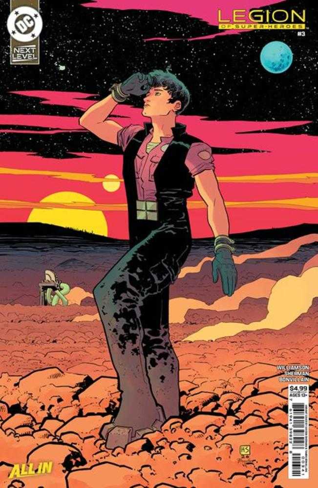 Legion Of Super Heroes #3 Cover D Hayden Sherman Card Stock Variant