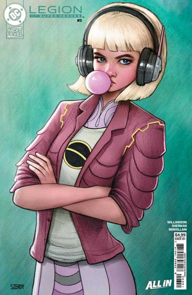 Legion Of Super Heroes #3 Cover E Nathan Szerdy Card Stock Variant