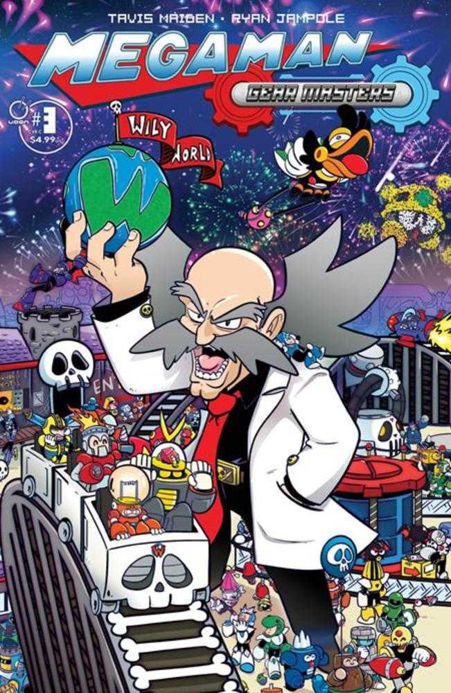 Mega Man Gear Masters #3 (Of 5) Cover C Tavis Maiden Variant
