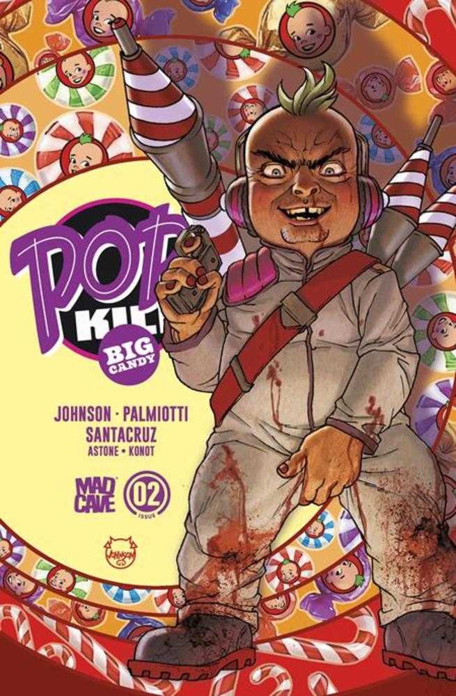 Pop Kill Big Candy #2 (Of 4) Cover E Dave Johnson Cardstock Foil Variant (Mature)