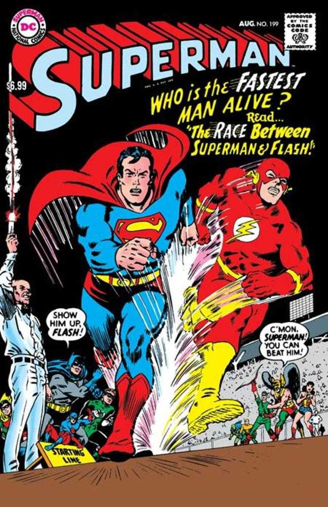 Superman #199 Facsimile Edition Cover C Carmine Infantino Foil Variant