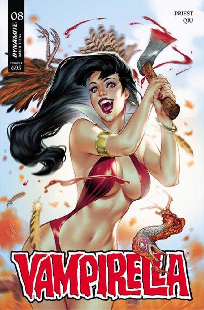 Vampirella (2026) #8 Cover D Elias Chatzoudis Variant