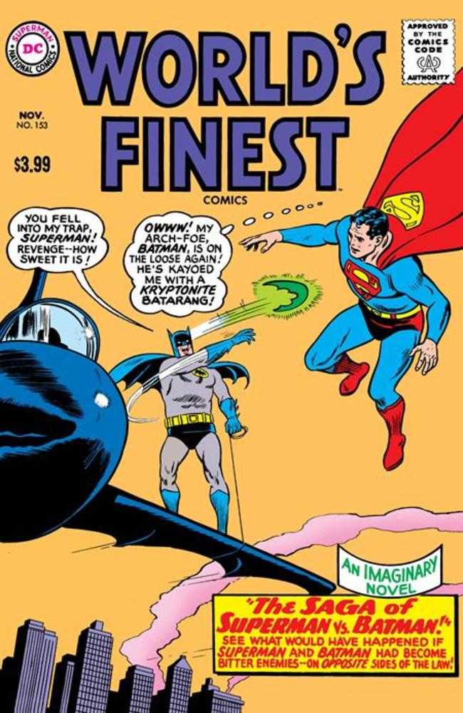 Worlds Finest Comics #153 Facsimile Edition Cover A Curt Swan
