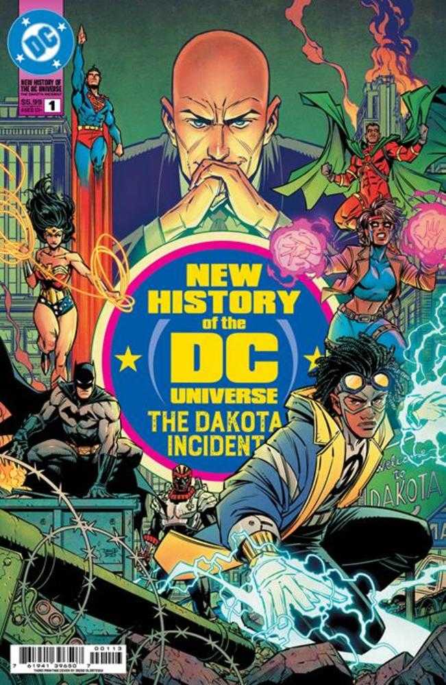 New History Of The DC Universe The Dakota Incident #1 (One Shot) 3rd Print Cover A Diego Olortegui