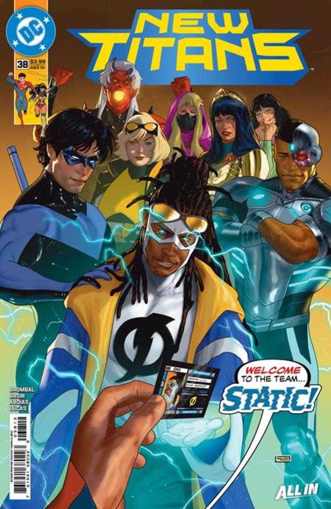 New Titans #38 2nd Print Cover A Taurin Clarke