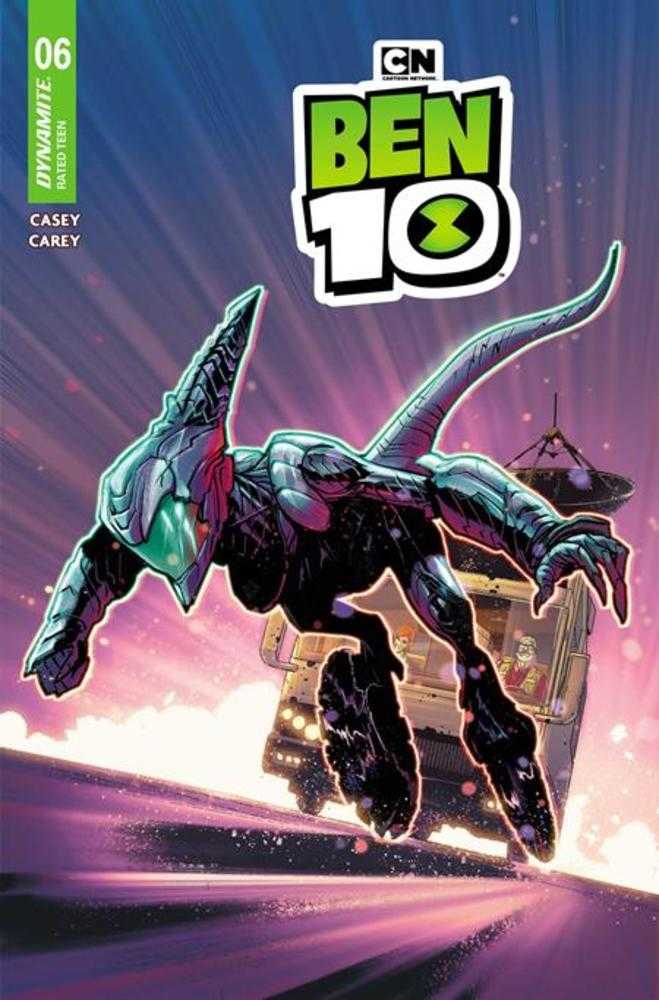 Ben 10 #6 Cover Q Robert Carey Foil Variant