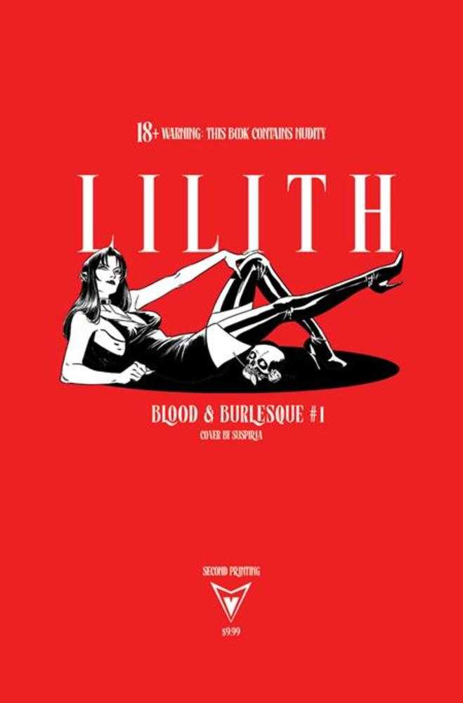 Lilith Blood And Burlesque #1 (Of 5) 2nd Printing Cover E Suspiria Nsfw Black Bag Variant (Mature)