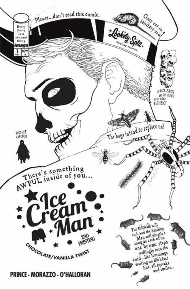 Ice Cream Man #1 Chocolate Vanilla Twist Edition 2nd Printing (Mature)