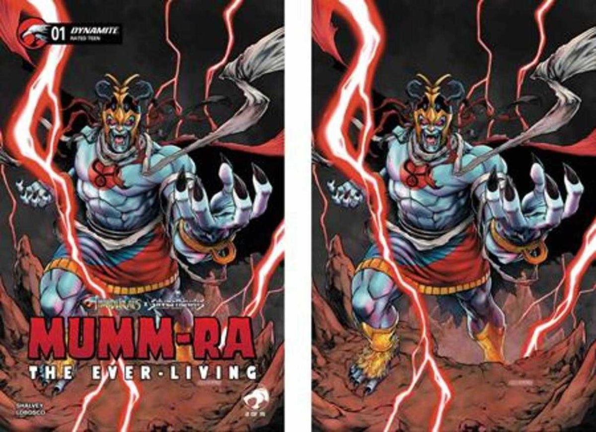 Mumm Ra The Ever Living #1 Covers Zf & Zg Dynamite Com Creees Lee (Bundle Of 2) Variant