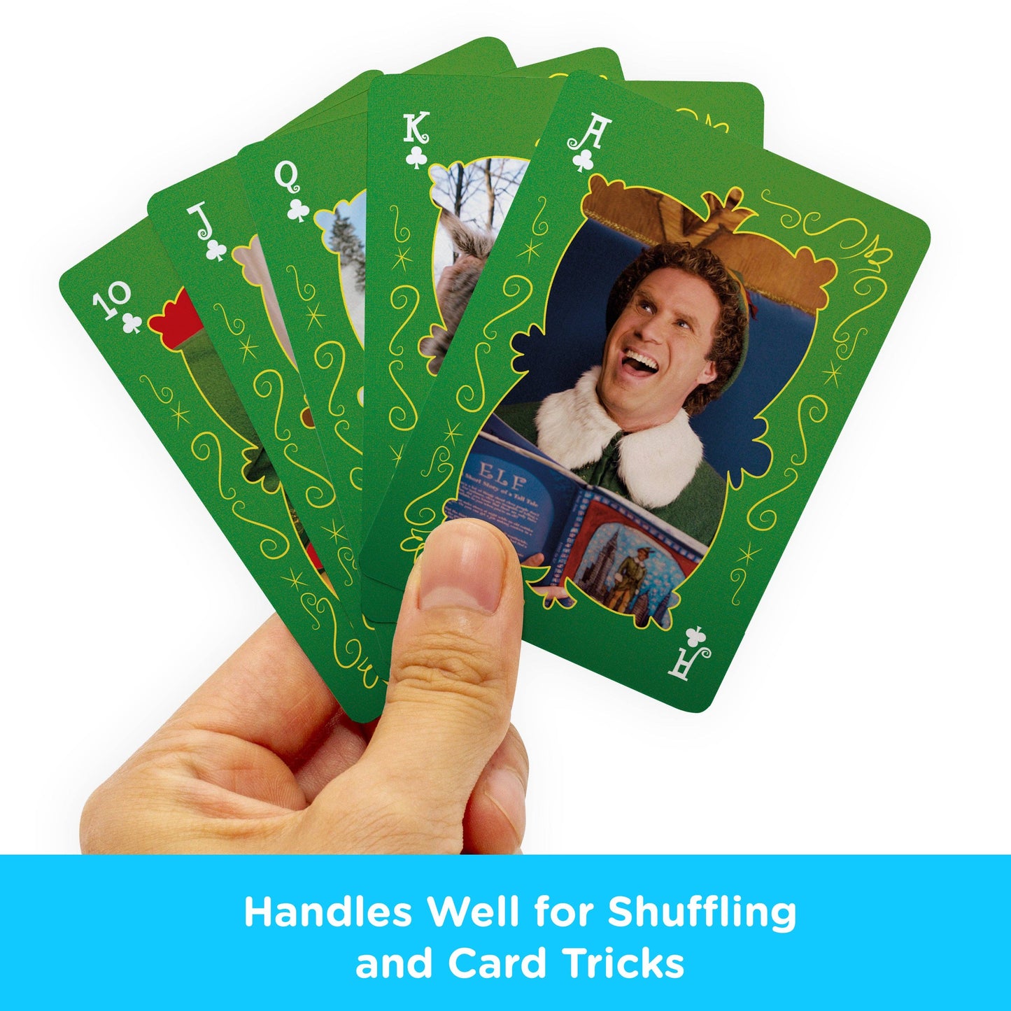 Elf Buddy Playing Cards