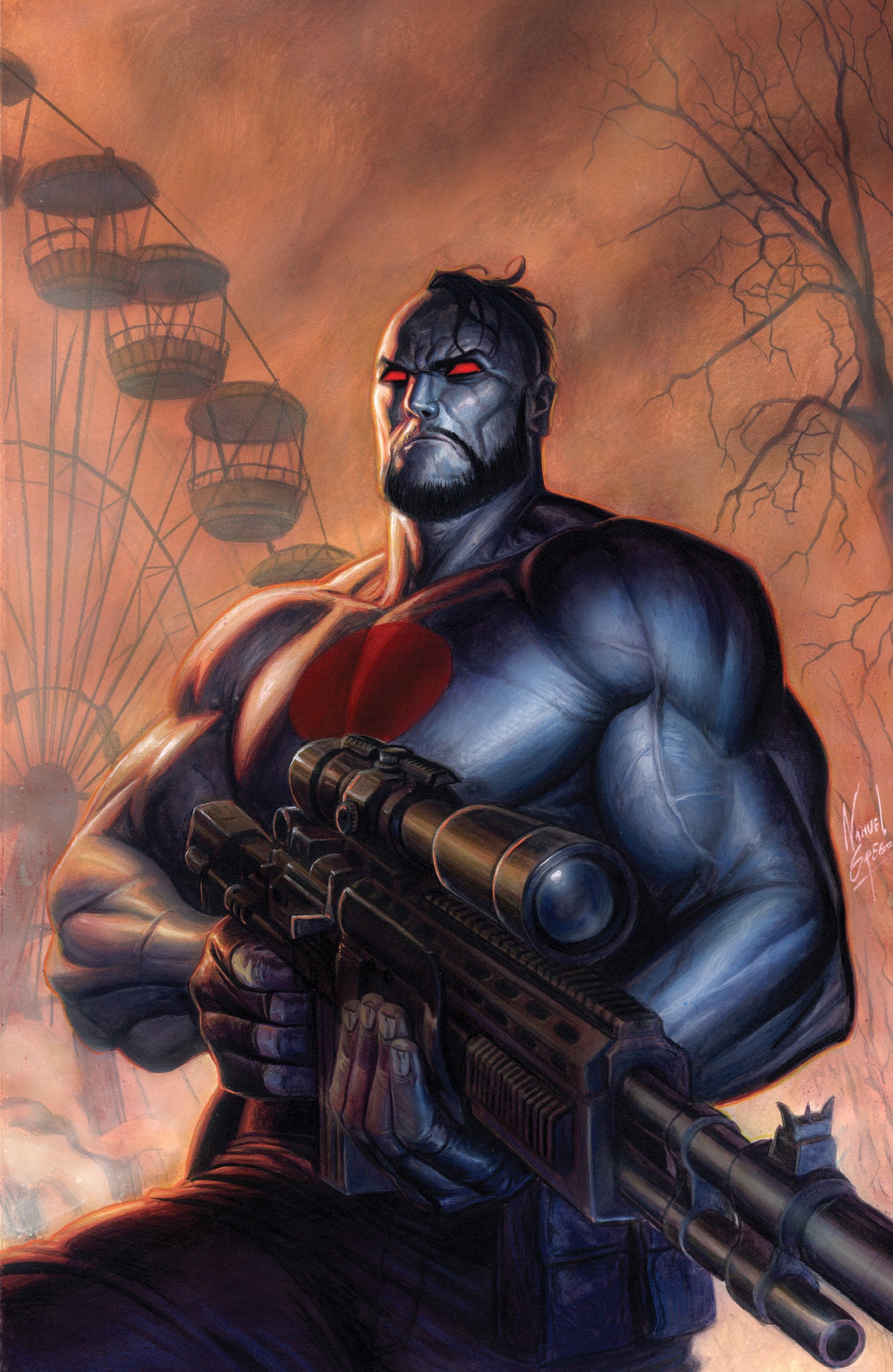 Valiant Beyond: Bloodshot #5 Man Made Hell #2 Variant C (Grego Full Art)
