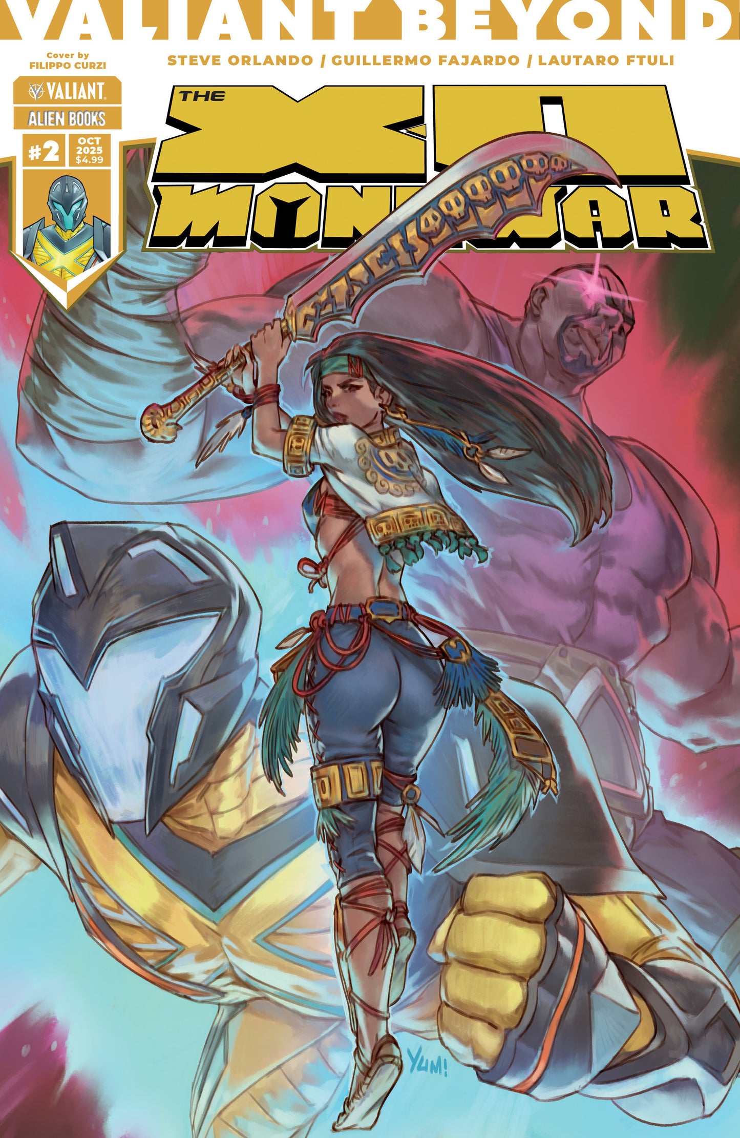 Valiant Beyond: The X O Manowar #2 Variant B (Curzi)