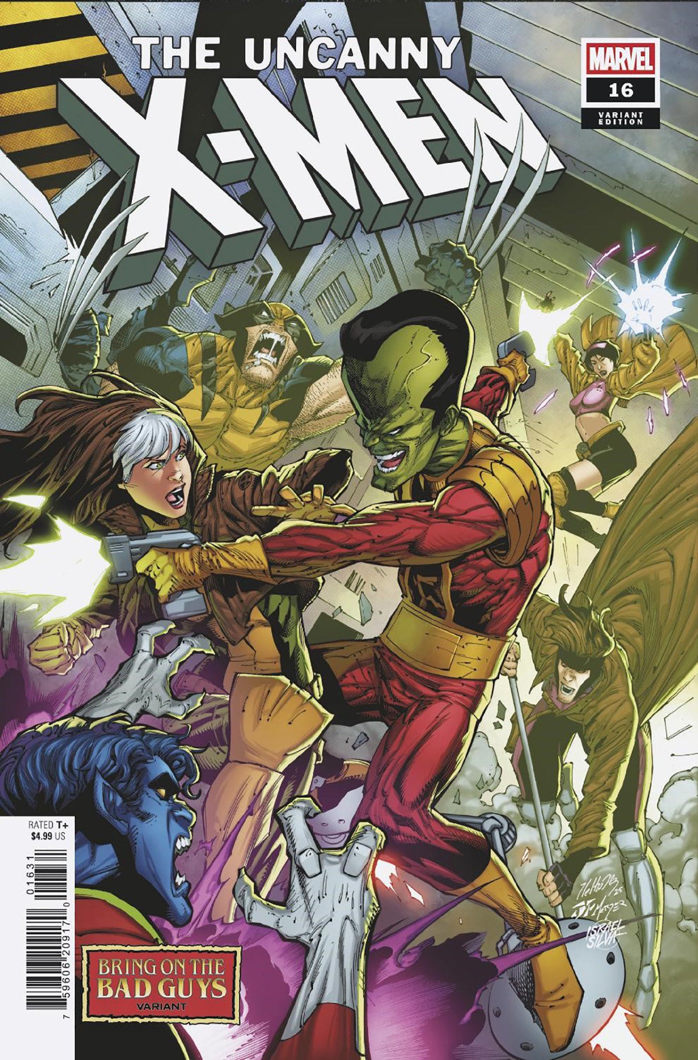 Uncanny X-Men #16 Netho Diaz Bring On The Bad Guys Variant