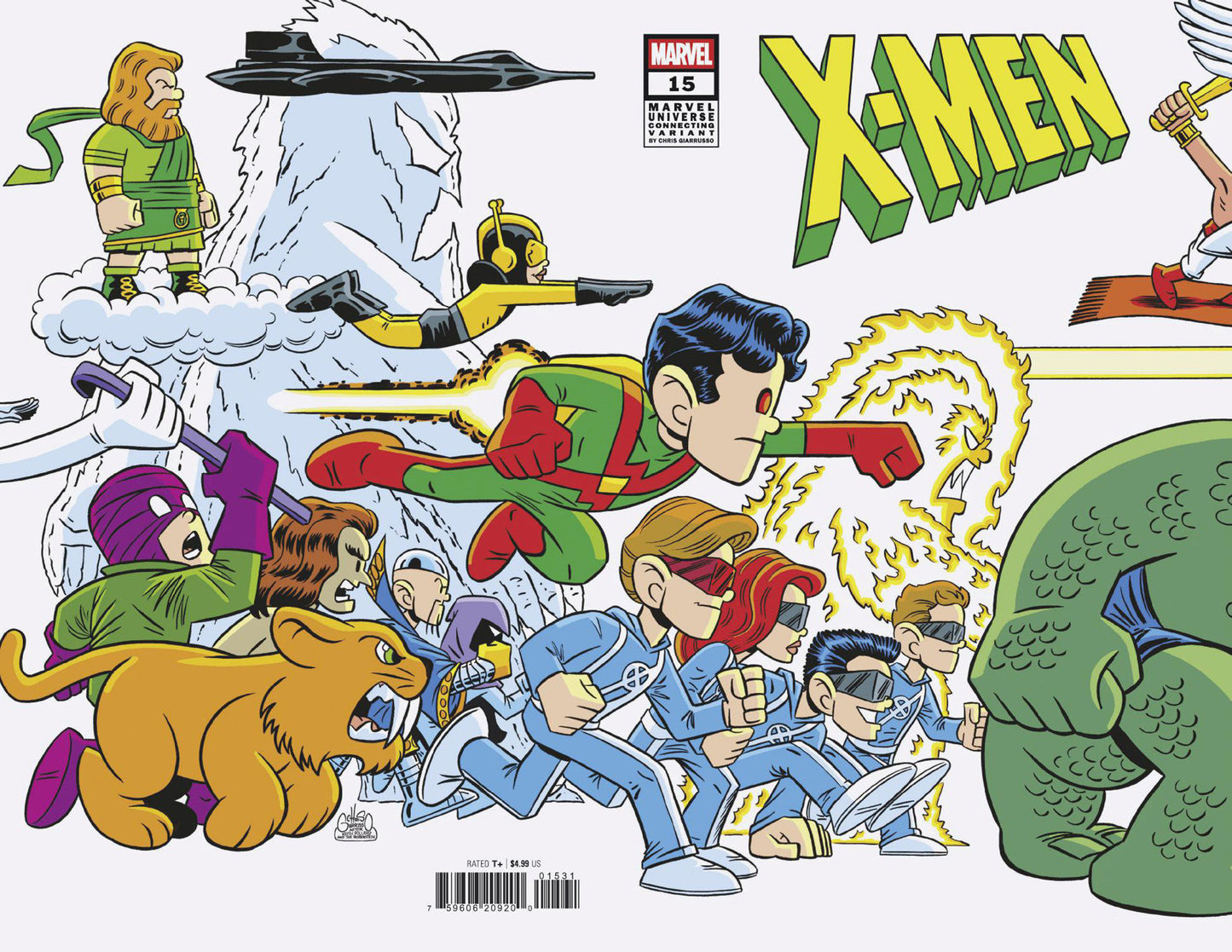 X-Men #15 Chris Giarrusso Marvel Universe Connect Variant O