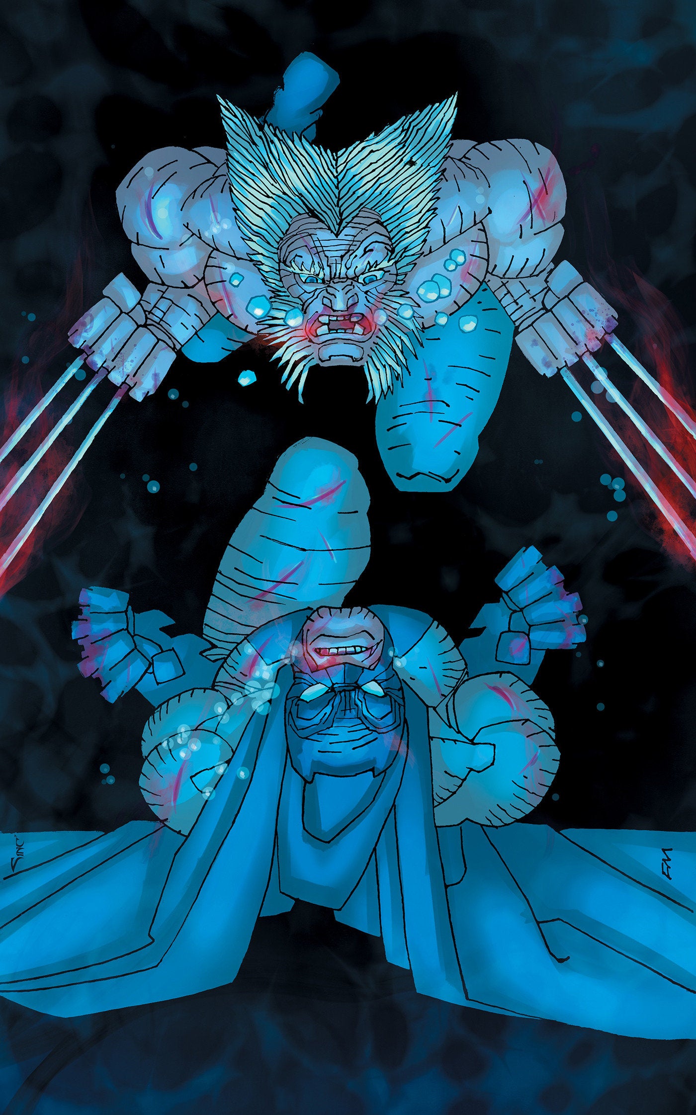 Marvel/DC: Deadpool/Batman #1 1:50 Frank Miller Virgin 2nd Printing Variant