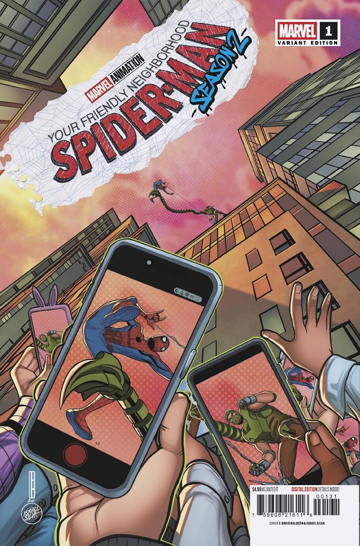 Your Friendly Neighborhood Spider-Man #1 Cover D David Baldeon Variant