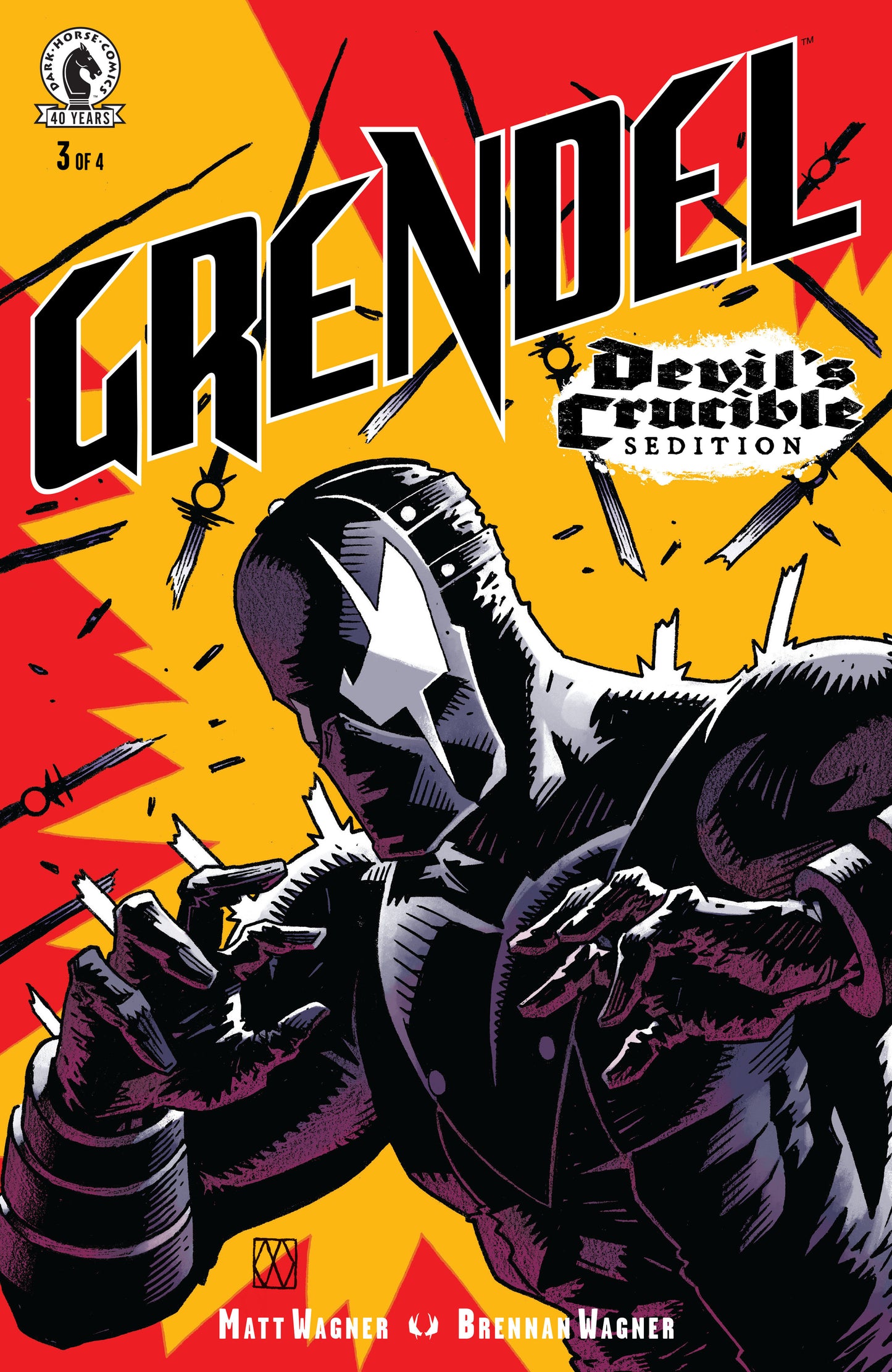 Grendel: Devil's Crucible Sedition #3 (Cover A) (Matt Wagner)