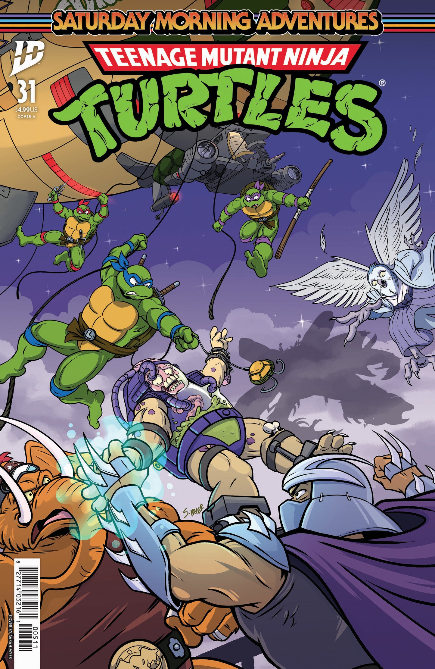 Teenage Mutant Ninja Turtles: Saturday Morning Adventures #31 Cover A (Myer)