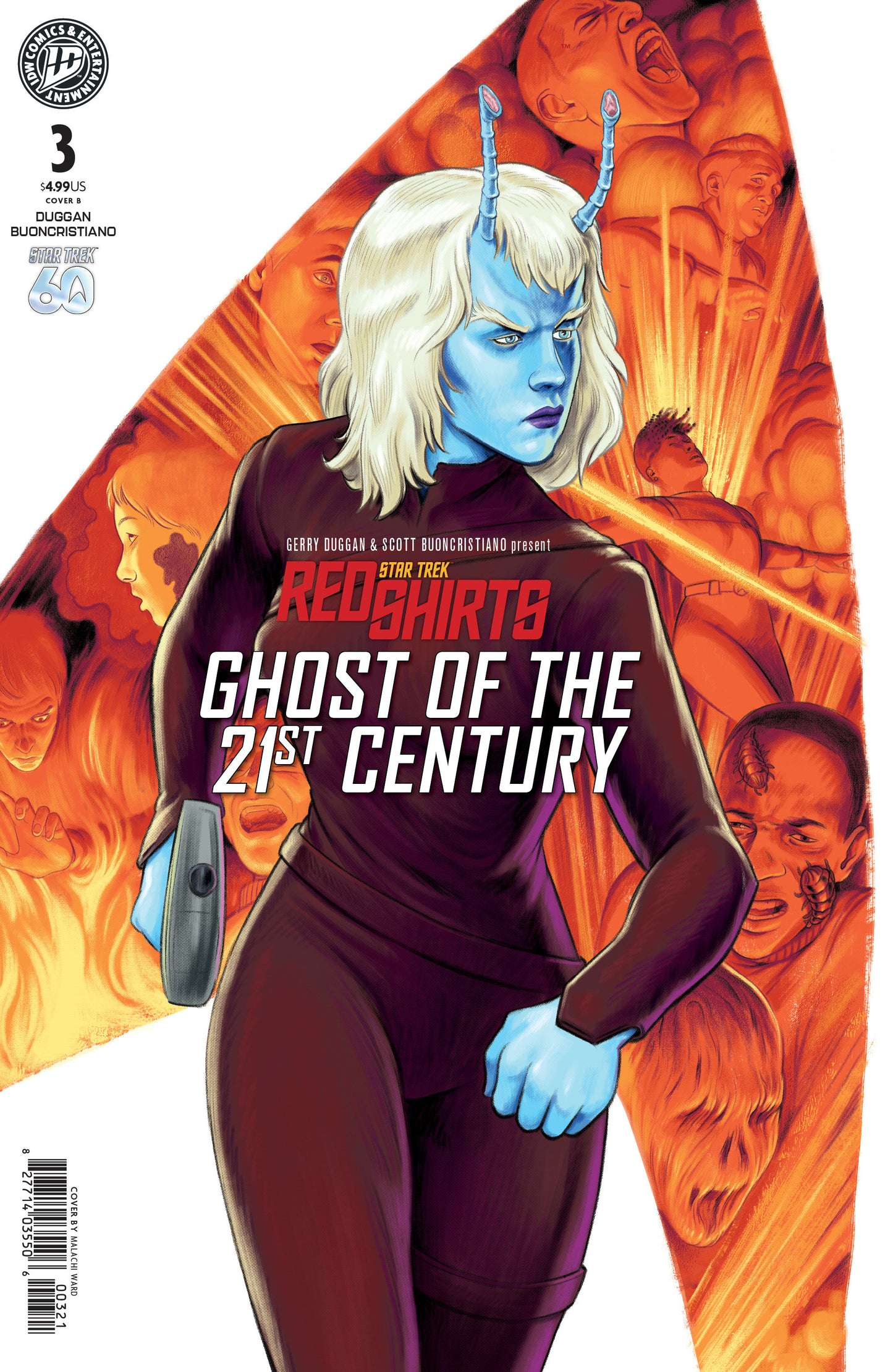 Star Trek: Red Shirts Ghost Of The 21st Century #3 Variant B (Ward)