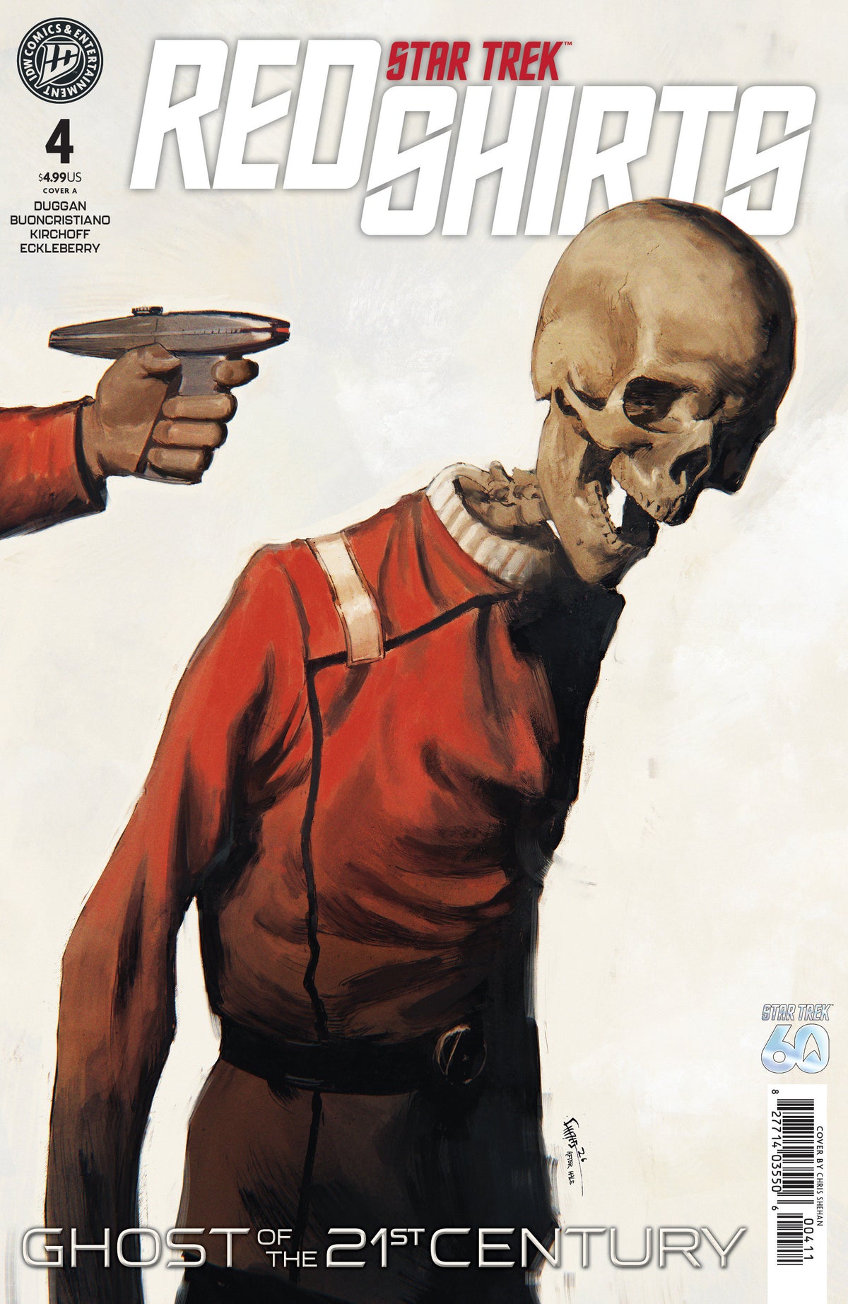 Star Trek: Red Shirts Ghost Of The 21st Century #4 Cover A (Shehan)