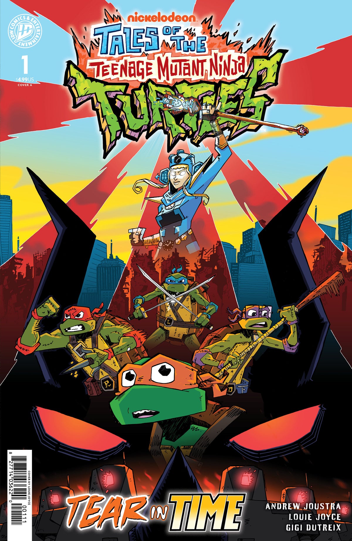 Tales Of The Teenage Mutant Ninja Turtles: Tear In Time #1 Cover A (Joyce)