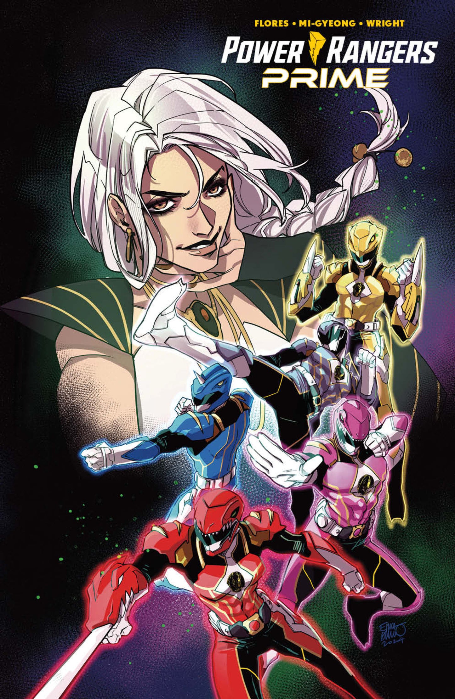 Power Rangers Prime #6 H Foc Reveal Variant (Dressed, D'Urso)