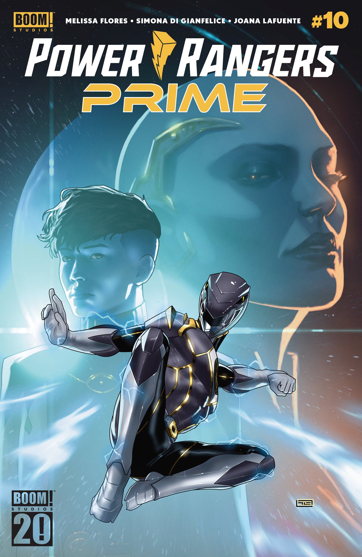 Power Rangers Prime #10 A Main (Dressed, Clarke)