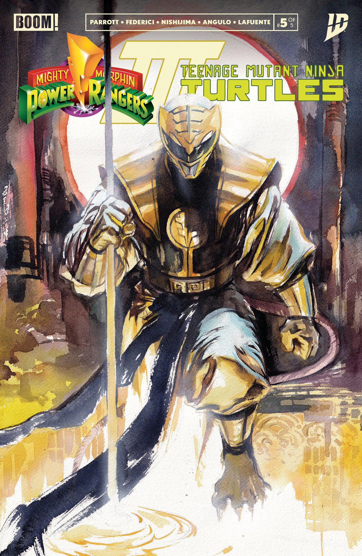 Mighty Morphin Power Rangers/Teenage Mutant Ninja Turtles III #5 I Foc Reveal Variant (Dressed, Ito)