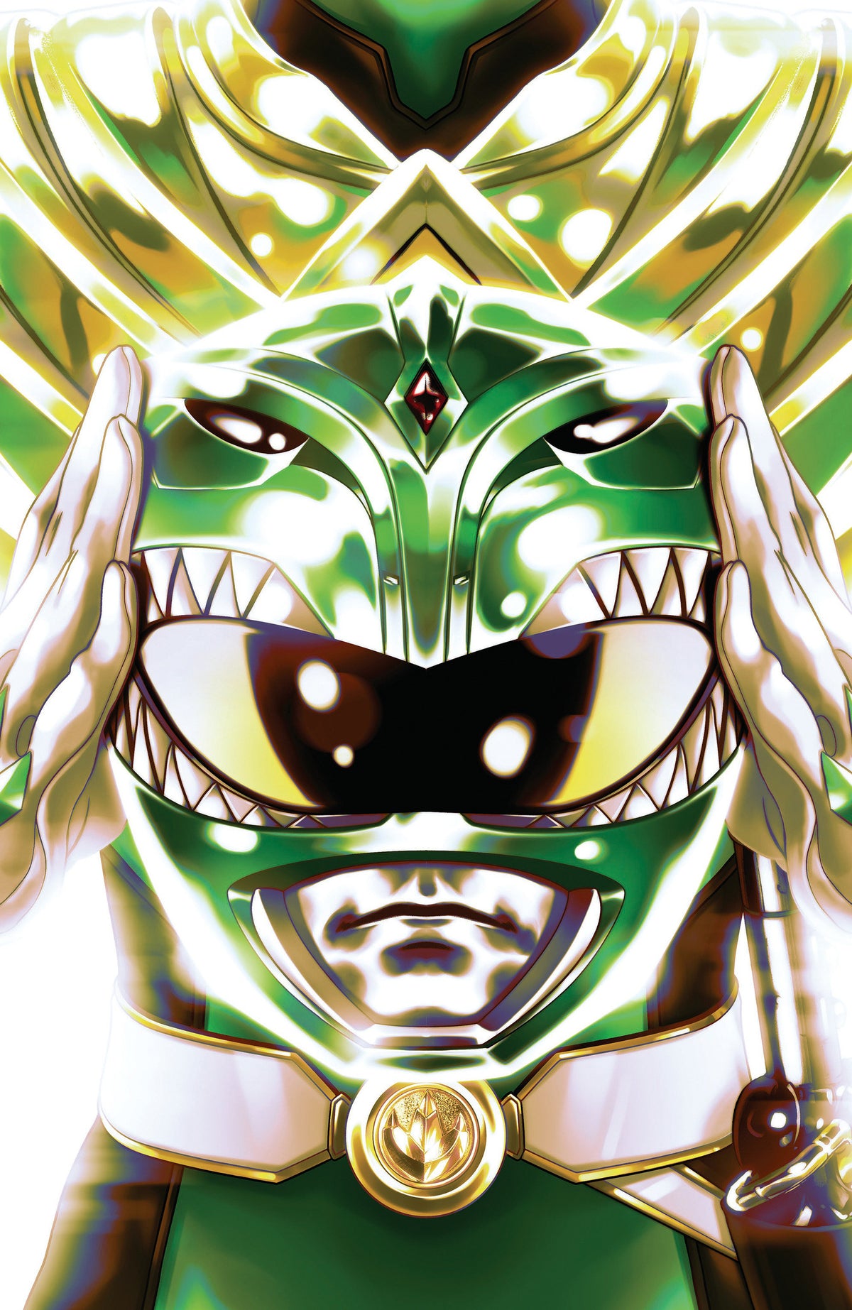 Mighty Morphin Power Rangers (2026) #6 K Unlimited Variant (Full Art, Montes)