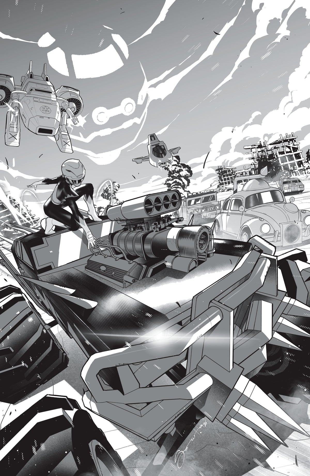 Power Rangers Unlimited #4 J Unlimited Variant (Full Art, Sorressa)