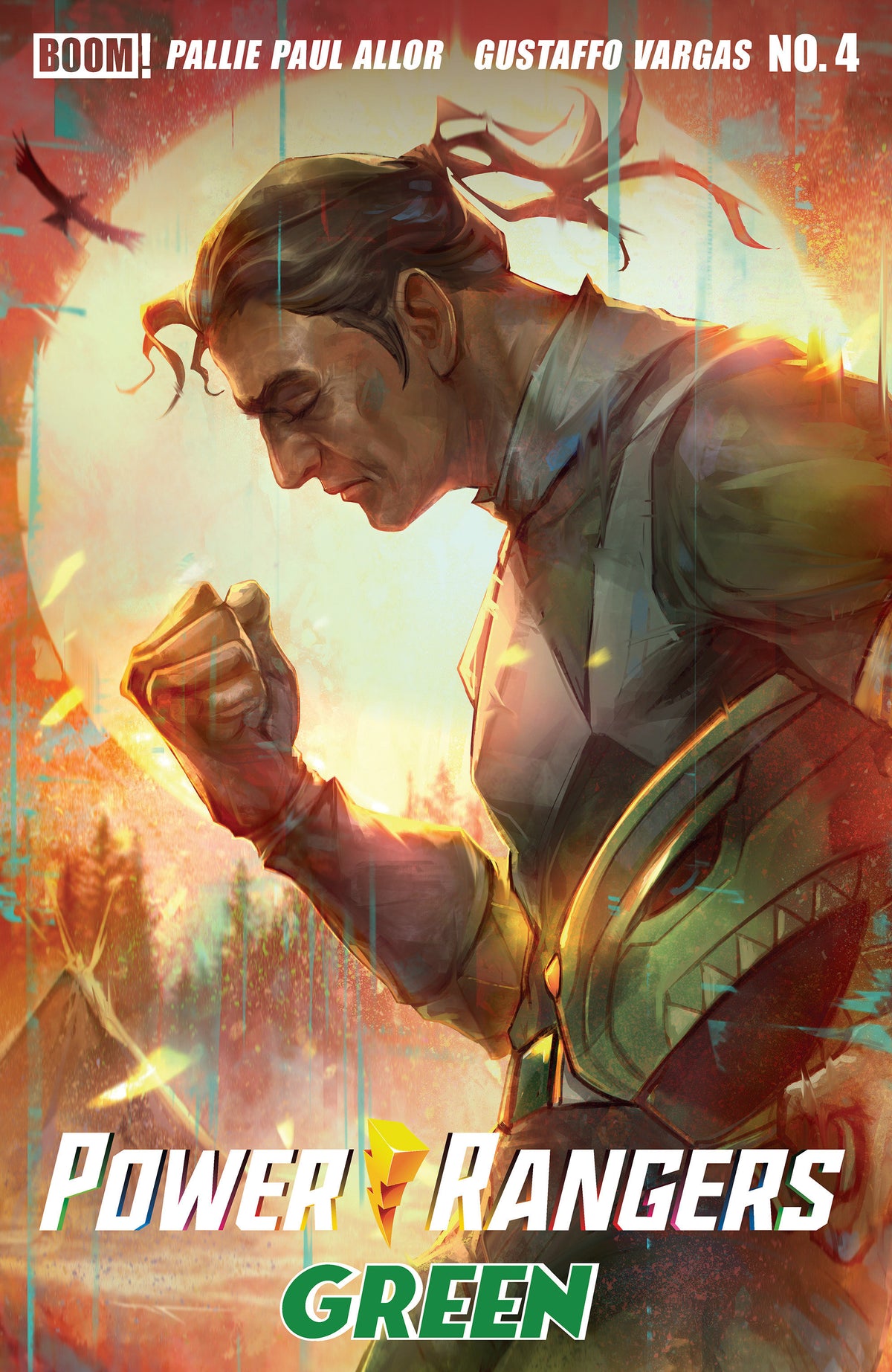 Power Rangers Green #4 I Foc Reveal Variant (Dressed, Tao)