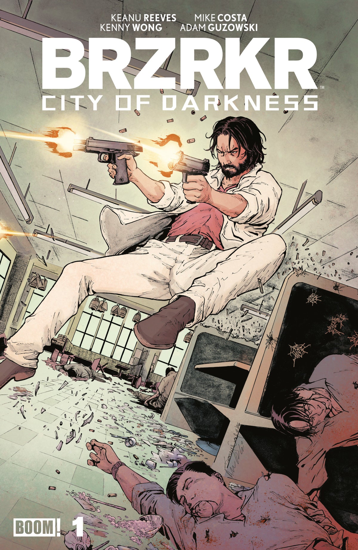 BRZRKR: City Of Darkness #1 C Foil Variant (Dressed, Foil, Wong)