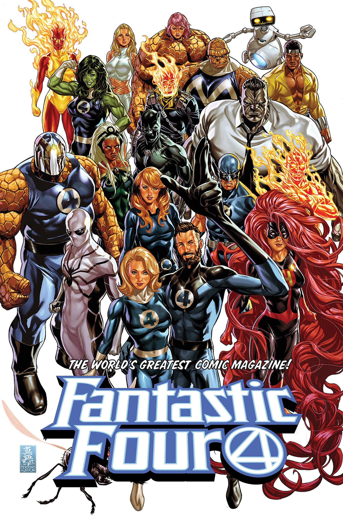 Fantastic Four By Dan Slott Omnibus Volume. 2 Mark Brooks Cover