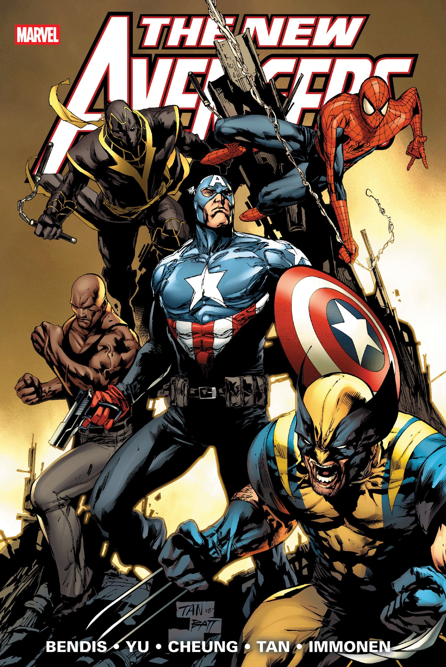 New Avengers Omnibus Volume 2 Billy Tan Cover HC