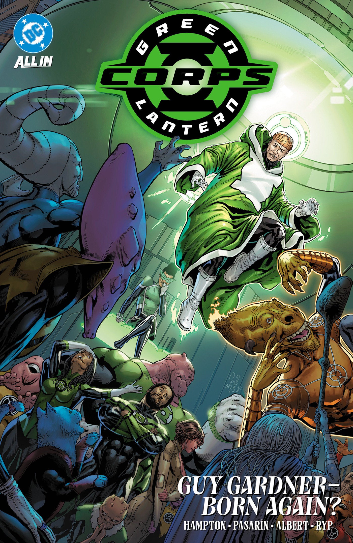 Green Lantern Corps Volume. 3: Guy Gardner Born Again?