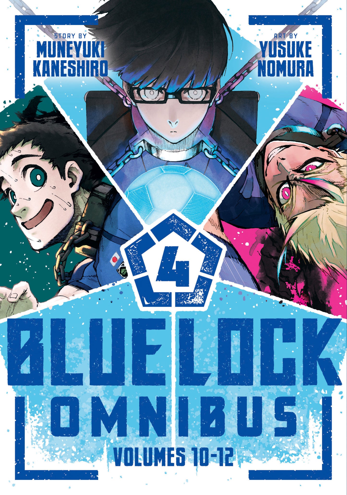 Blue Lock Omnibus 4 (Volume 10-12)
