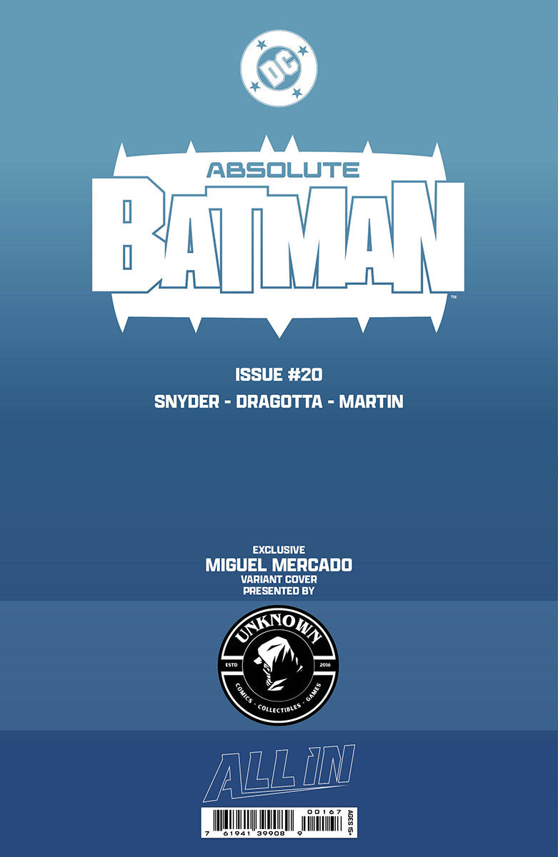 ABSOLUTE BATMAN #20 MIGUEL MERCADO EXCLUSIVE VAR (05/13/2026)