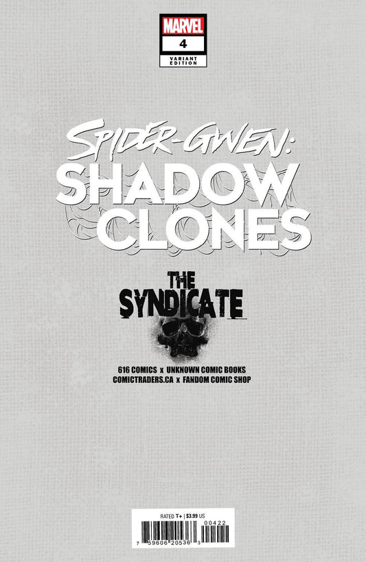 Spider-Gwen: Shadow Clones #4 Kendrick Lim (616) Exclusive Virgin Var (06/28/2023)