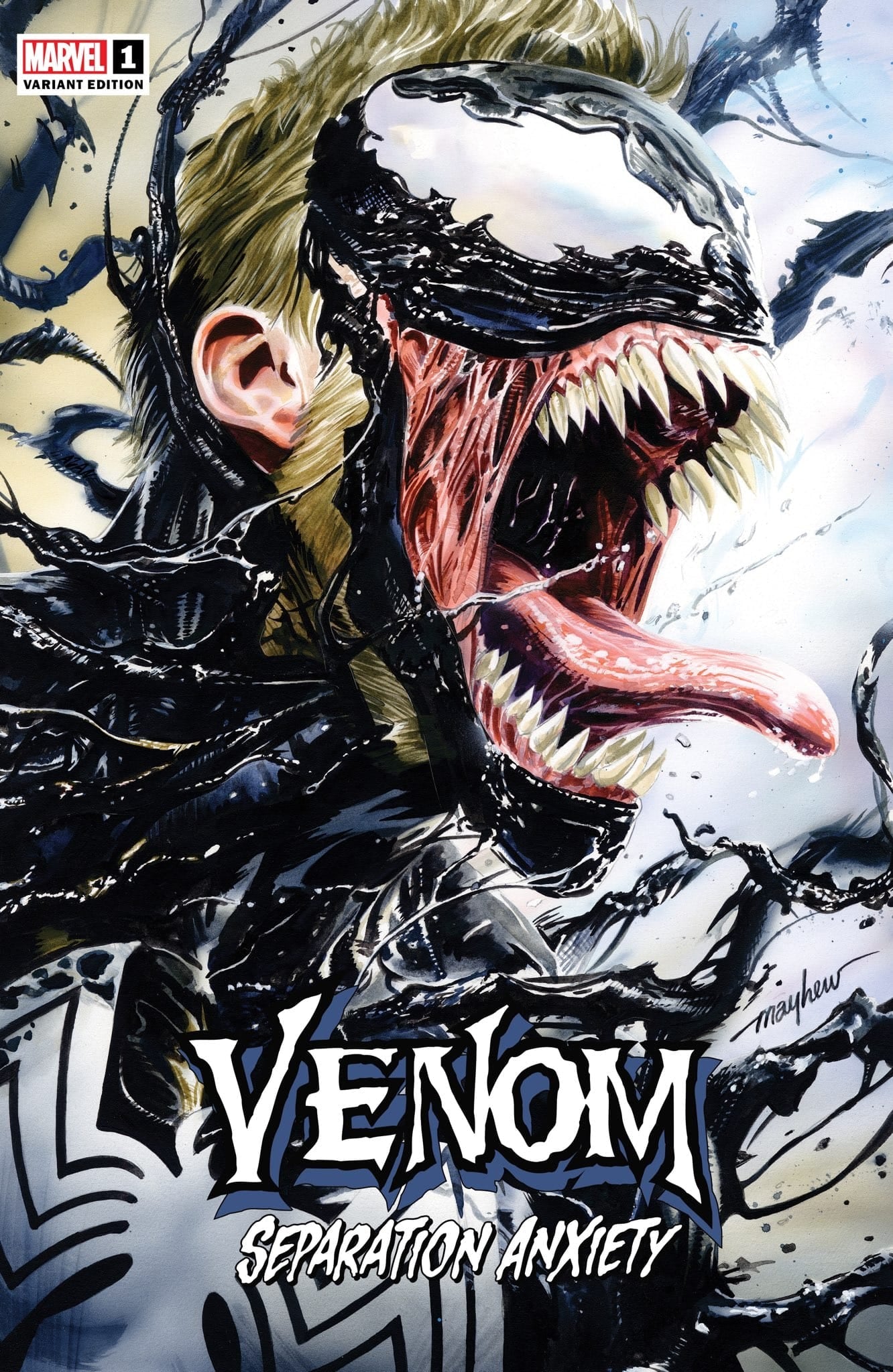 VENOM: SEPARATION ANXIETY #1 (MIKE MAYHEW/LEIRIX LI EXCLUSIVE VARIANT SET)