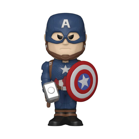 Avengers Endgame Captain American Vinyl Soda Figure