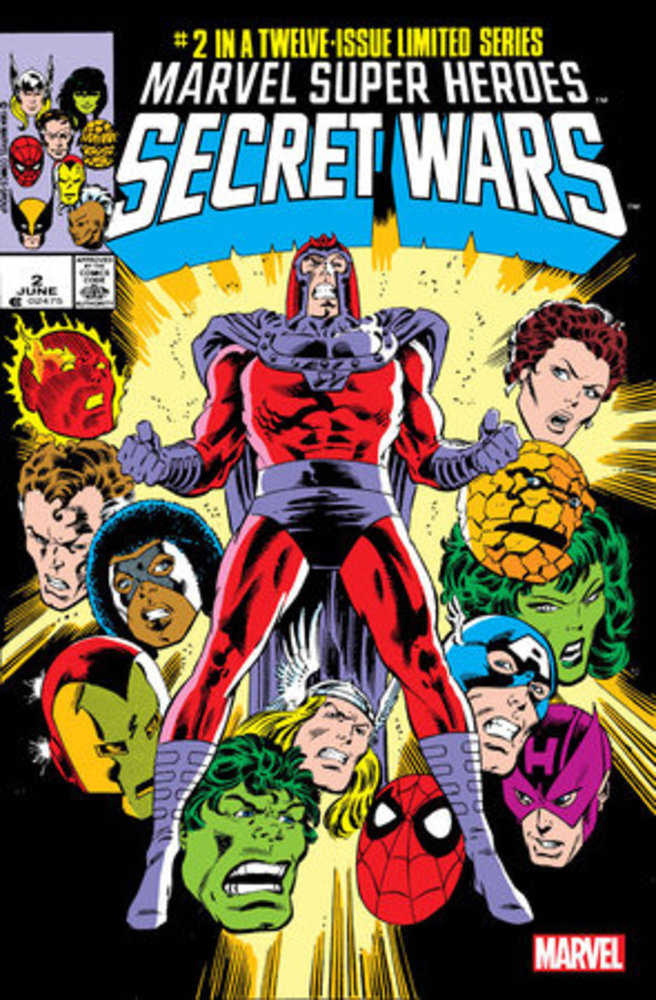 Marvel Super Heroes Secret Wars #2 Facsimile Edition Foil Variant