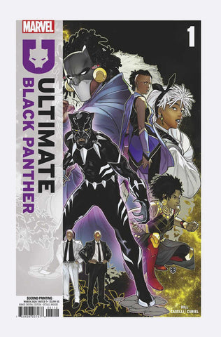 Ultimate Black Panther #1 2nd Print Silva Variant