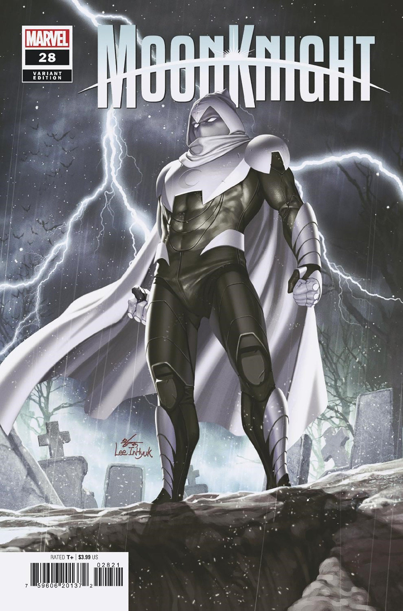 Moon Knight #28 Inhyuk Lee Last Days Of Moon Knight Variant